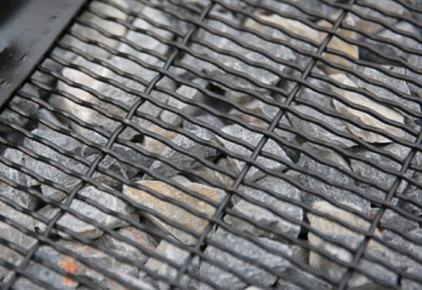 Tamis grille en acier galvanisé maille 6mm H.7,4 x Ø37cm - NATURE -  Mr.Bricolage